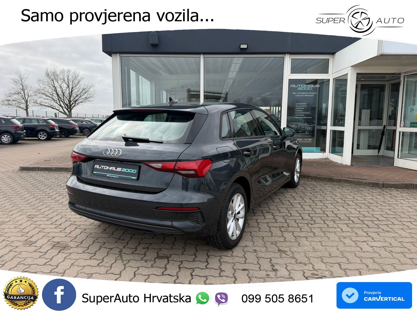 Audi A3 30 TDI (116 KS) LED+ACC