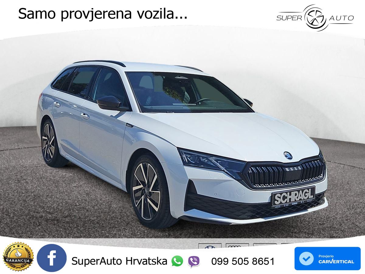 Škoda Octavia Combi 1.5 TSI (150 KS) DSG SportLine MATRIX+GR SJED+KAM