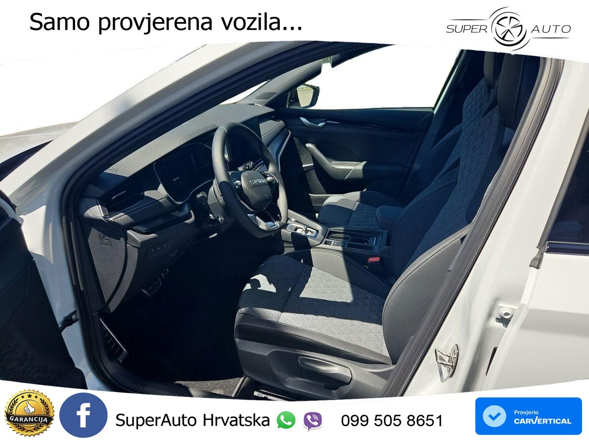 Škoda Octavia Combi 1.5 TSI (150 KS) DSG SportLine MATRIX+GR SJED+KAM