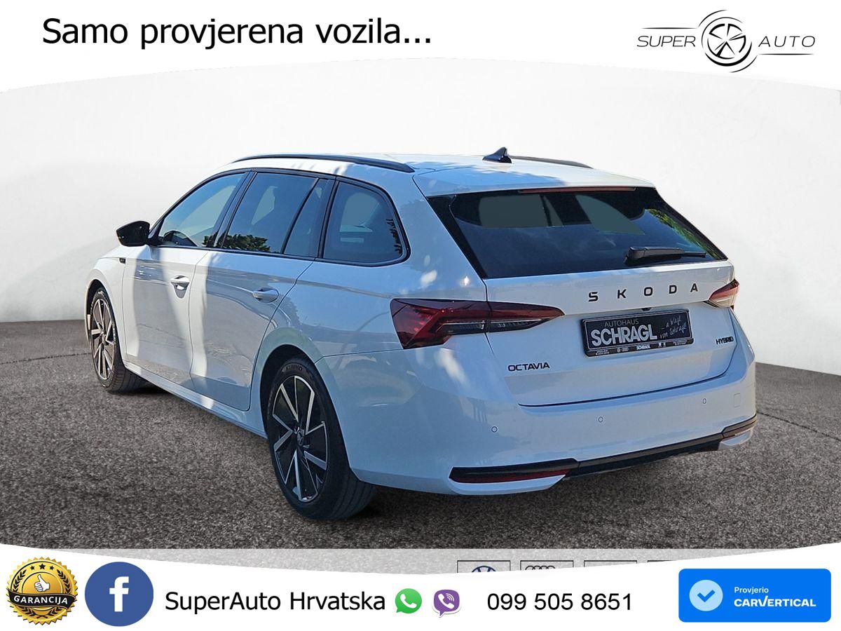 Škoda Octavia Combi 1.5 TSI (150 KS) DSG SportLine MATRIX+GR SJED+KAM