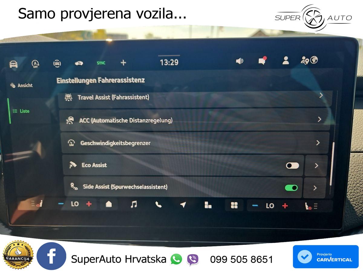 Škoda Octavia Combi 1.5 TSI (150 KS) DSG SportLine MATRIX+GR SJED+KAM