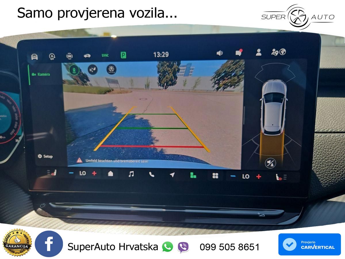 Škoda Octavia Combi 1.5 TSI (150 KS) DSG SportLine MATRIX+GR SJED+KAM