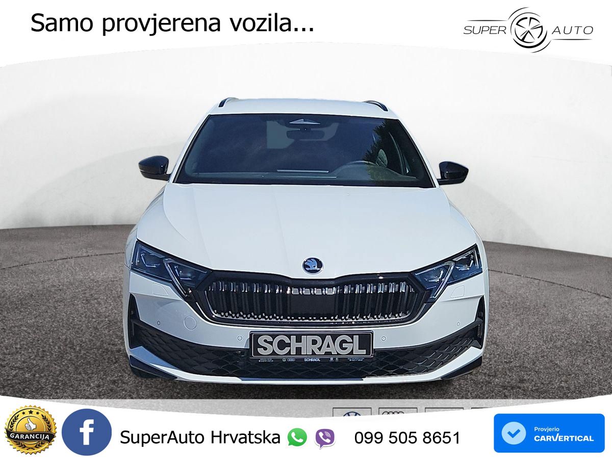 Škoda Octavia Combi 1.5 TSI (150 KS) DSG SportLine MATRIX+GR SJED+KAM
