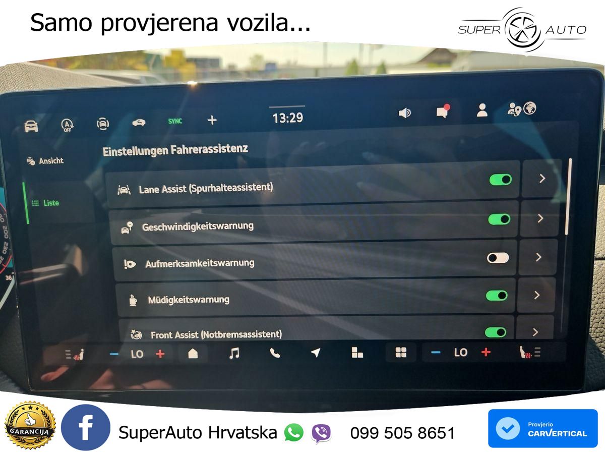 Škoda Octavia Combi 1.5 TSI (150 KS) DSG SportLine MATRIX+GR SJED+KAM