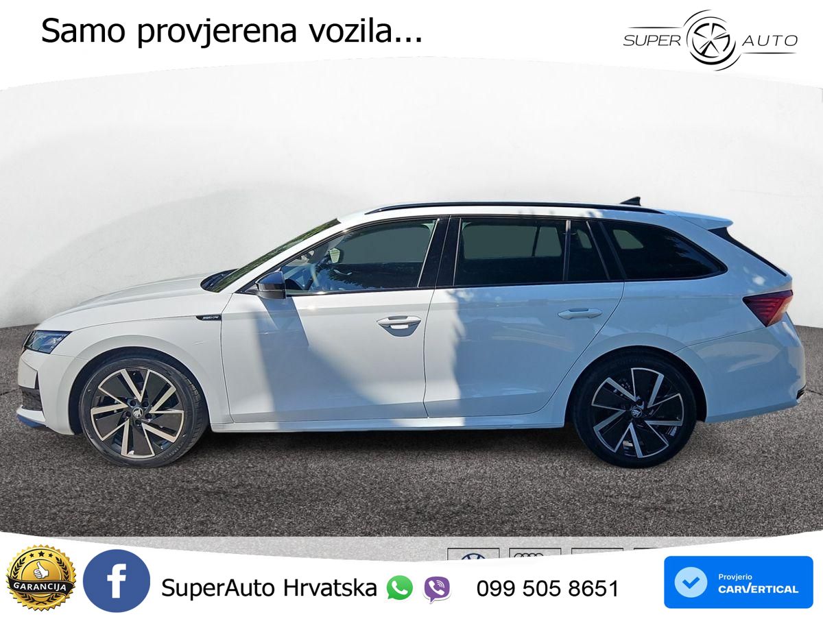 Škoda Octavia Combi 1.5 TSI (150 KS) DSG SportLine MATRIX+GR SJED+KAM