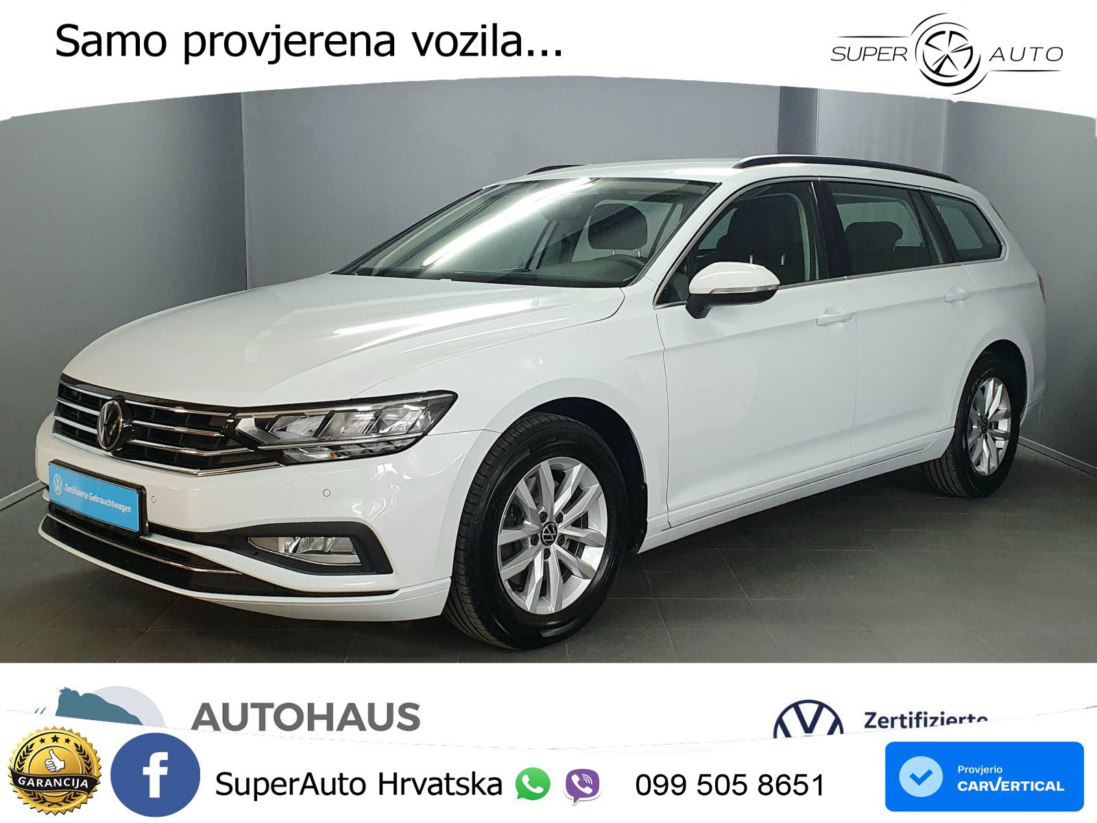 Volkswagen Passat Variant 2.0 TDI (150 KS) DSG Business LED+GR SJED+ACC