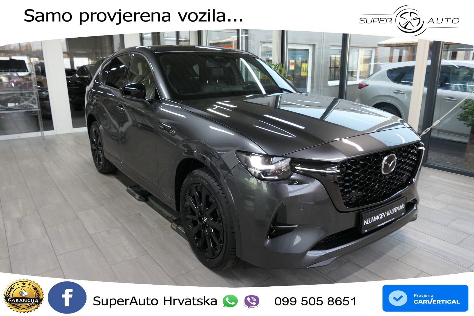 Mazda CX-60 3.3 e-Skyactiv D (254 KS) AWD Automatic MATRIX+GR SJED+KAM