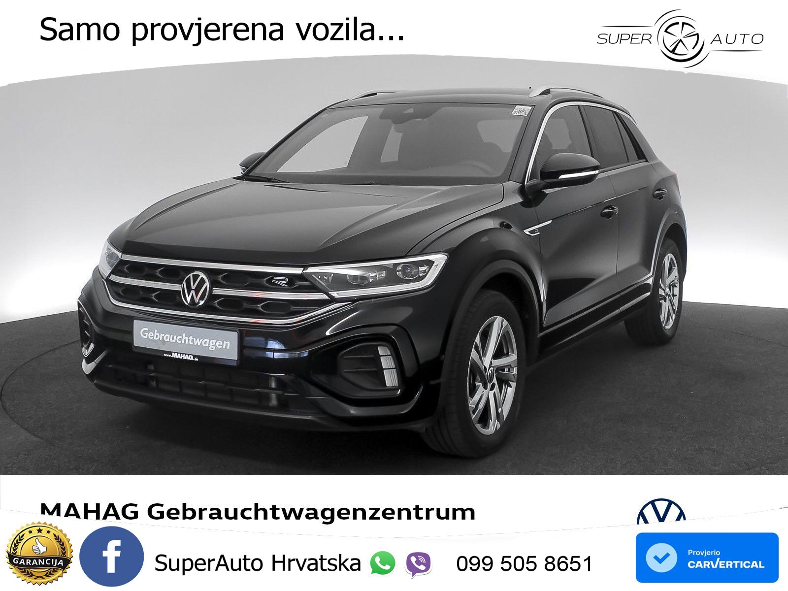 Volkswagen T-Roc 2.0 TDI (150 KS) DSG R-Line LED+GR SJED+ACC