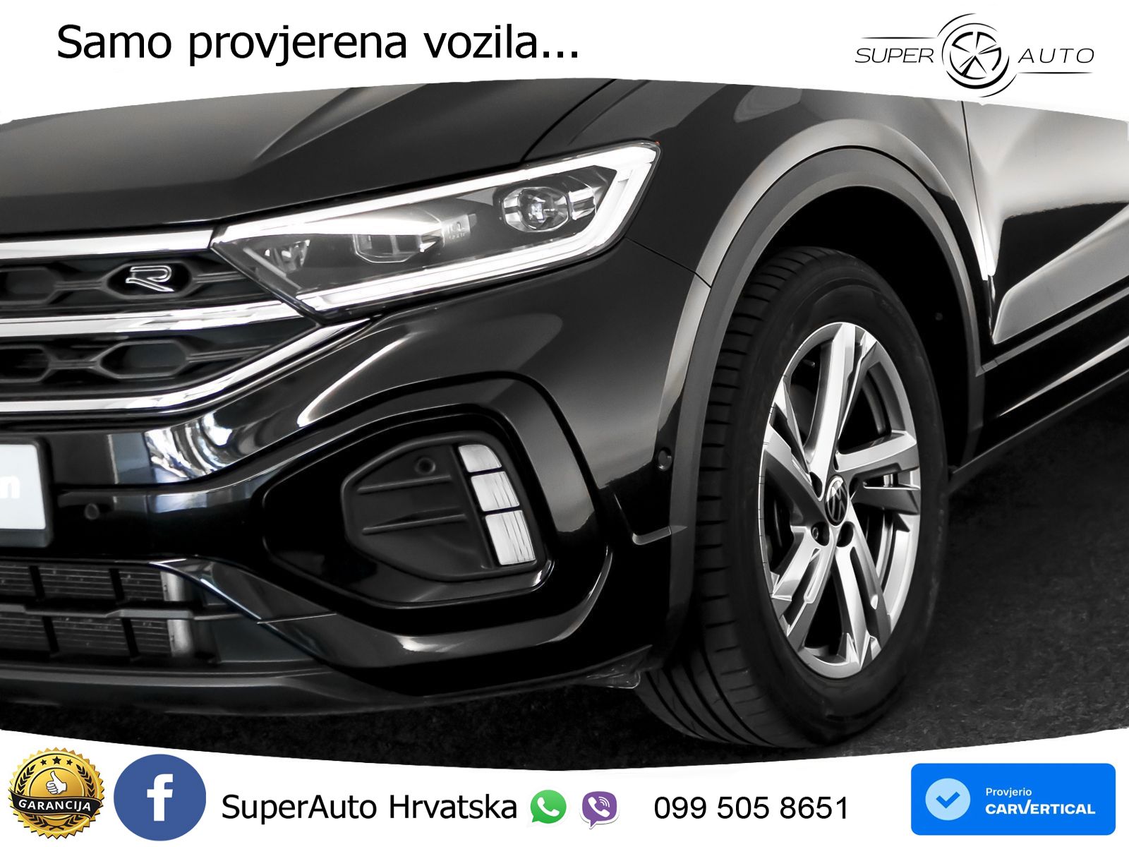 Volkswagen T-Roc 2.0 TDI (150 KS) DSG R-Line LED+GR SJED+ACC