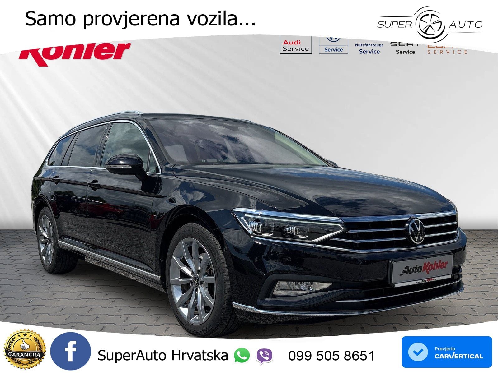 Volkswagen Passat Variant 2.0 TSI (190 KS) DSG R-Line LED+GR SJED+ACC