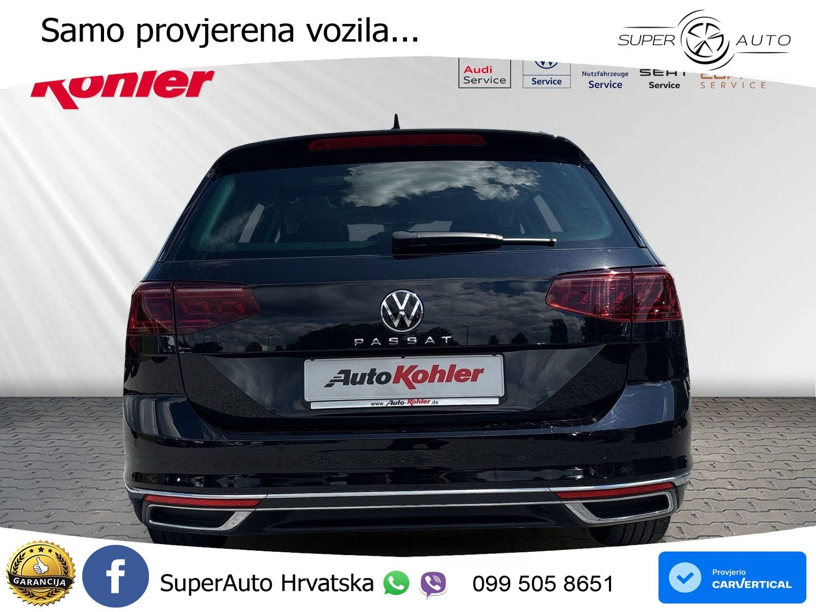 Volkswagen Passat Variant 2.0 TSI (190 KS) DSG R-Line LED+GR SJED+ACC