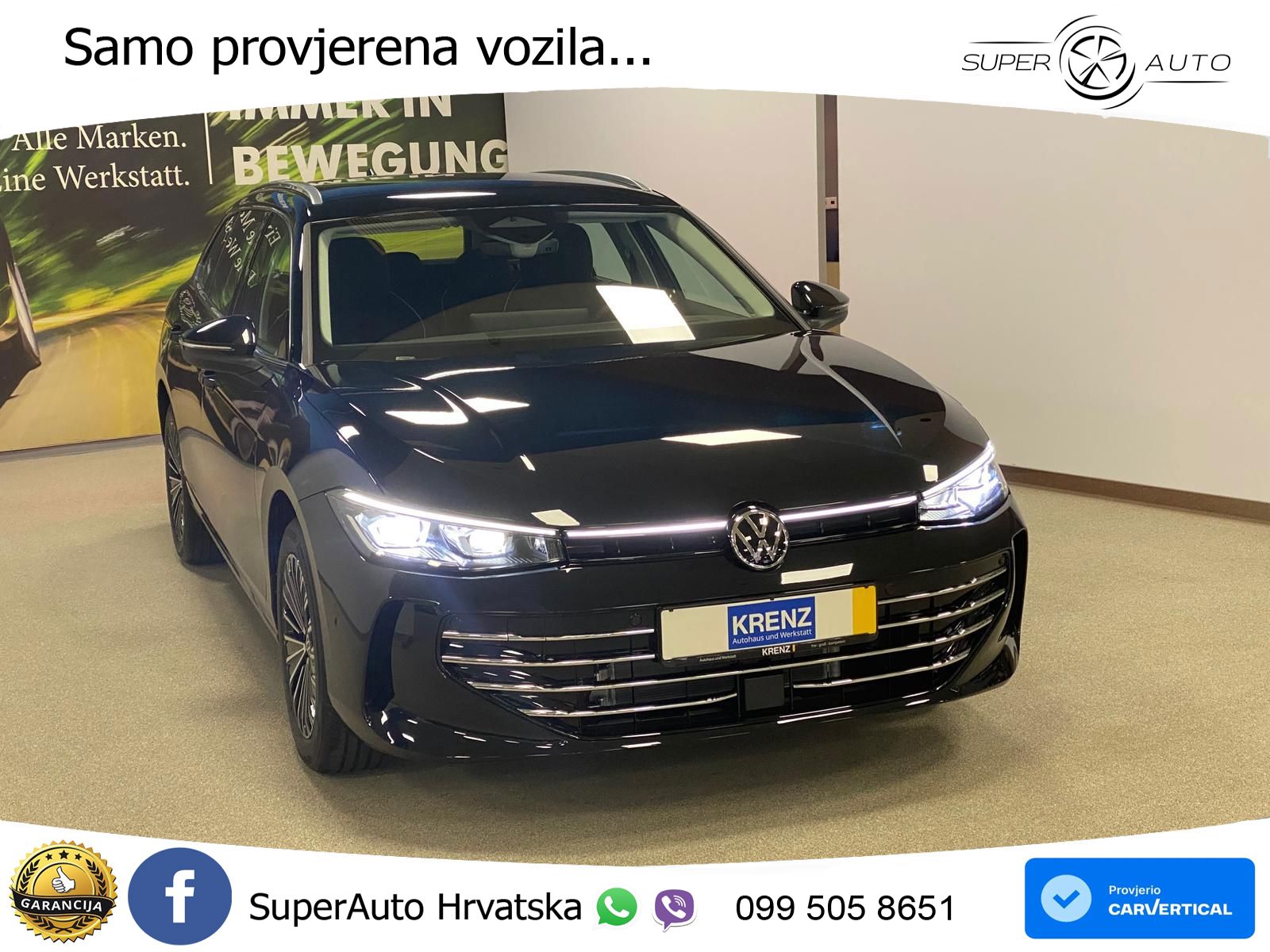 Volkswagen Passat Variant 1.5 eTSI (150 KS) DSG Elegance LED+GR SJED+ACC
