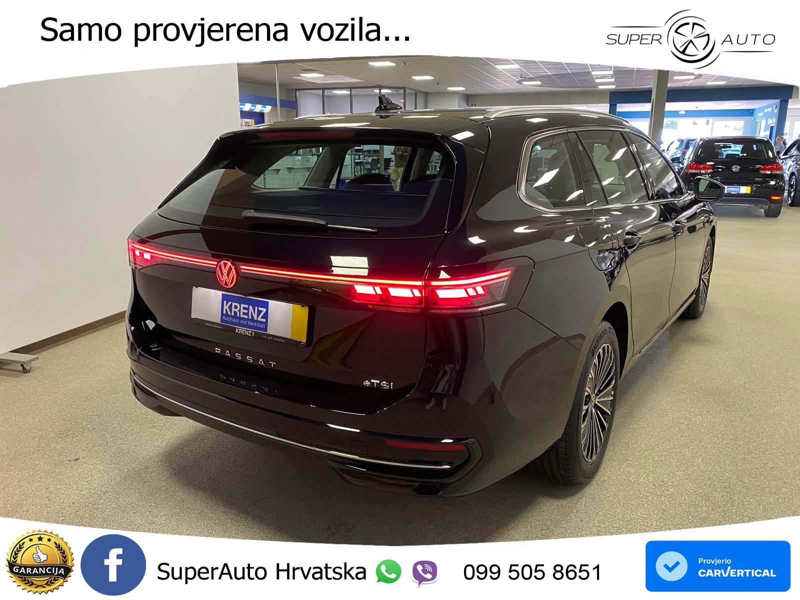Volkswagen Passat Variant 1.5 eTSI (150 KS) DSG Elegance LED+GR SJED+ACC