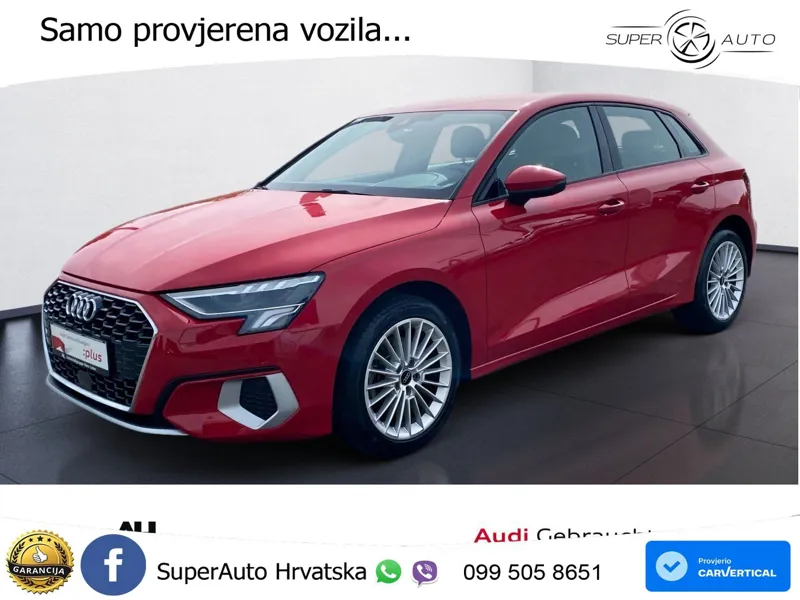 Audi A3 35 TFSI (150 KS) S tronic advanced LED+GR SJED+ACC