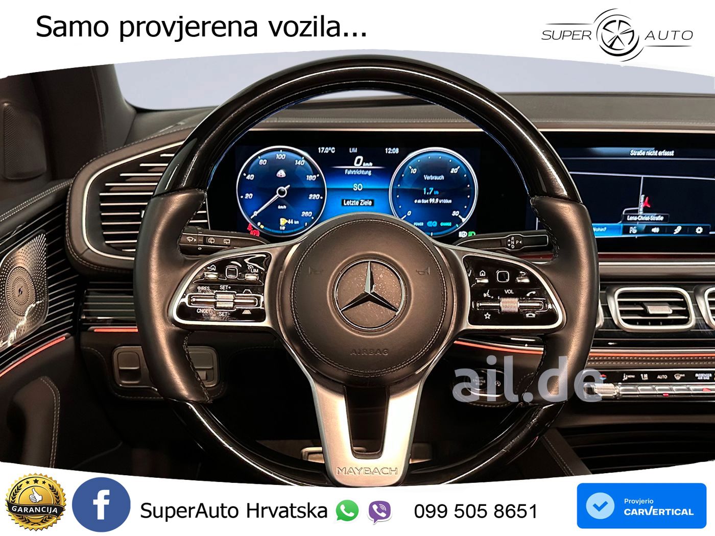 Mercedes-Benz GLS GLS 600 V8 EQ Boost 4MATIC G-TRONIC ACC+HEAD+4xGR SJED+360+PANO