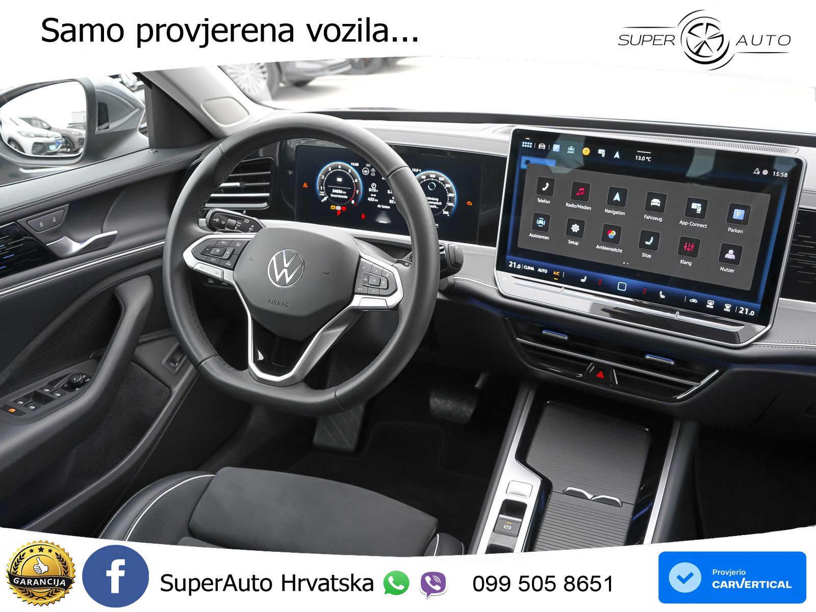 Volkswagen Passat Variant 1.5 eTSI (150 KS) DSG Elegance LED+GR SJED+ACC