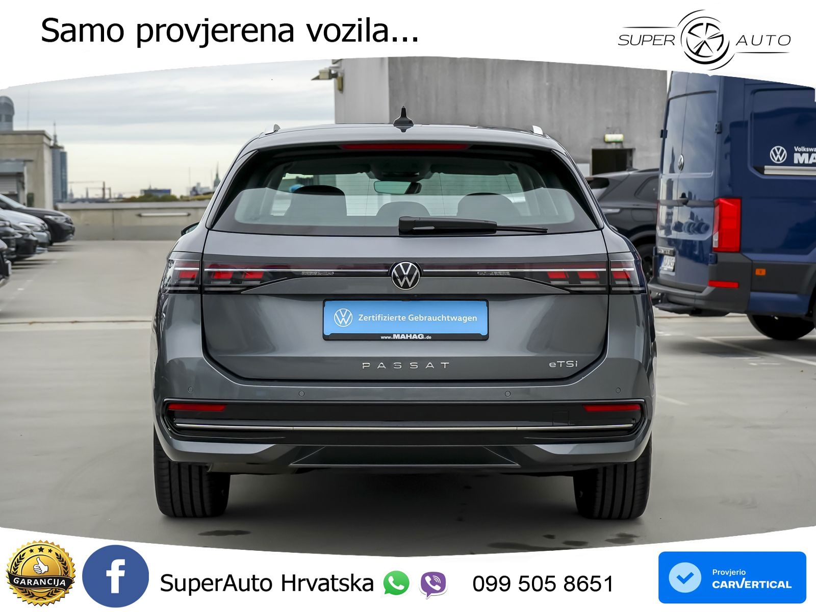 Volkswagen Passat Variant 1.5 eTSI (150 KS) DSG Elegance LED+GR SJED+ACC