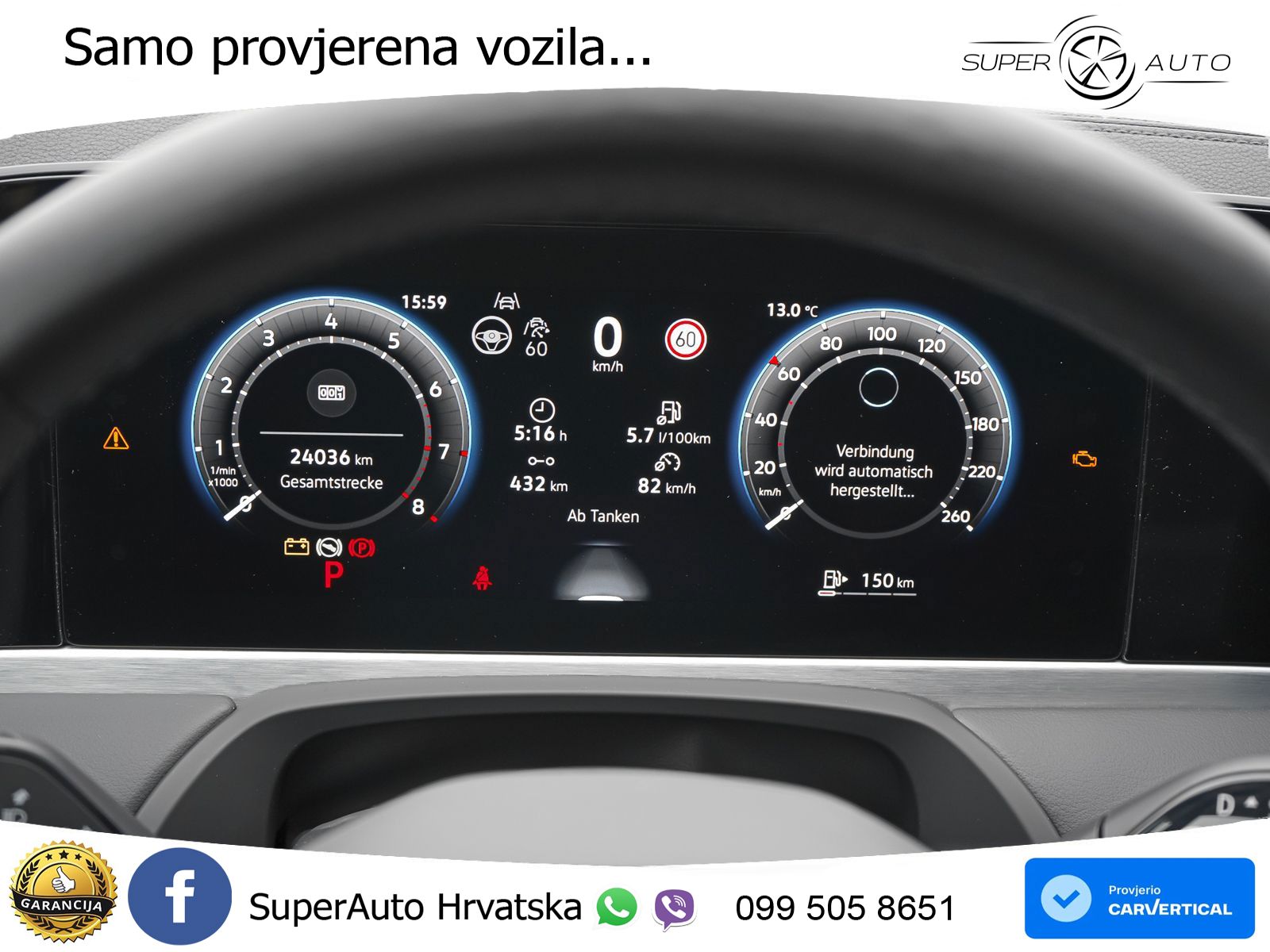 Volkswagen Passat Variant 1.5 eTSI (150 KS) DSG Elegance LED+GR SJED+ACC