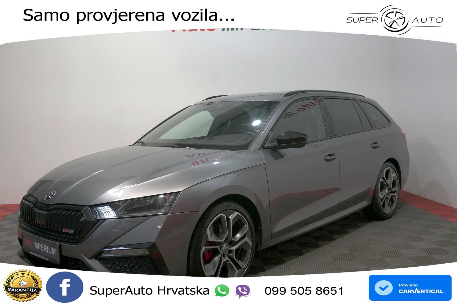 Škoda Octavia Combi RS 2.0 TDI (200 KS) 4x4 DSG LED+GR SJED+ACC