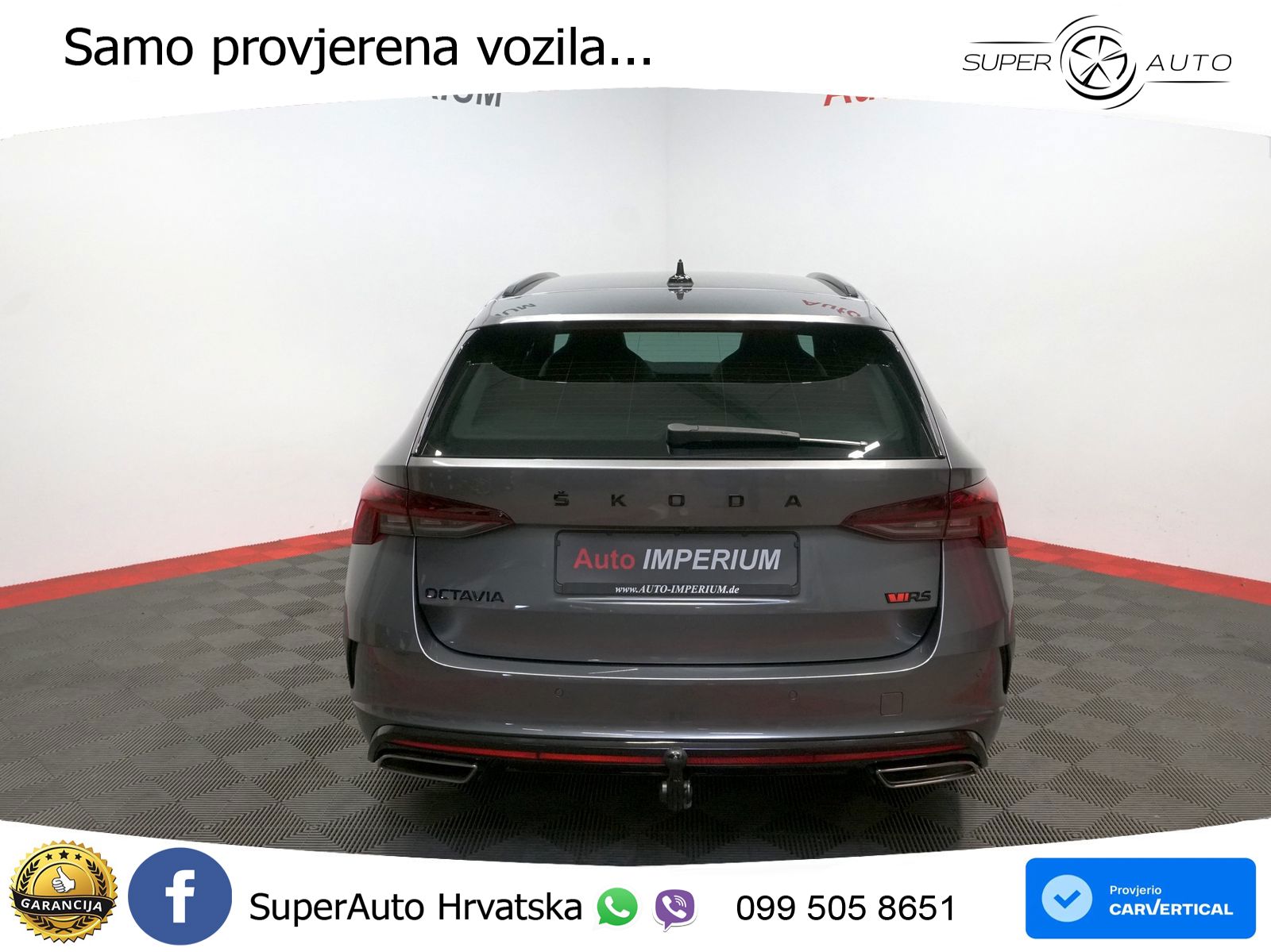 Škoda Octavia Combi RS 2.0 TDI (200 KS) 4x4 DSG LED+GR SJED+ACC