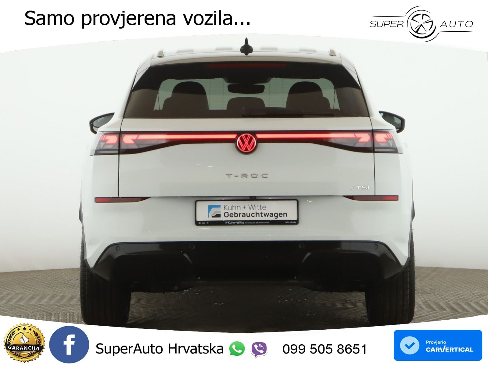 Volkswagen T-Roc 1.5 eTSI (150 KS)  DSG R-Line MATRIX+GR SJED+KAM