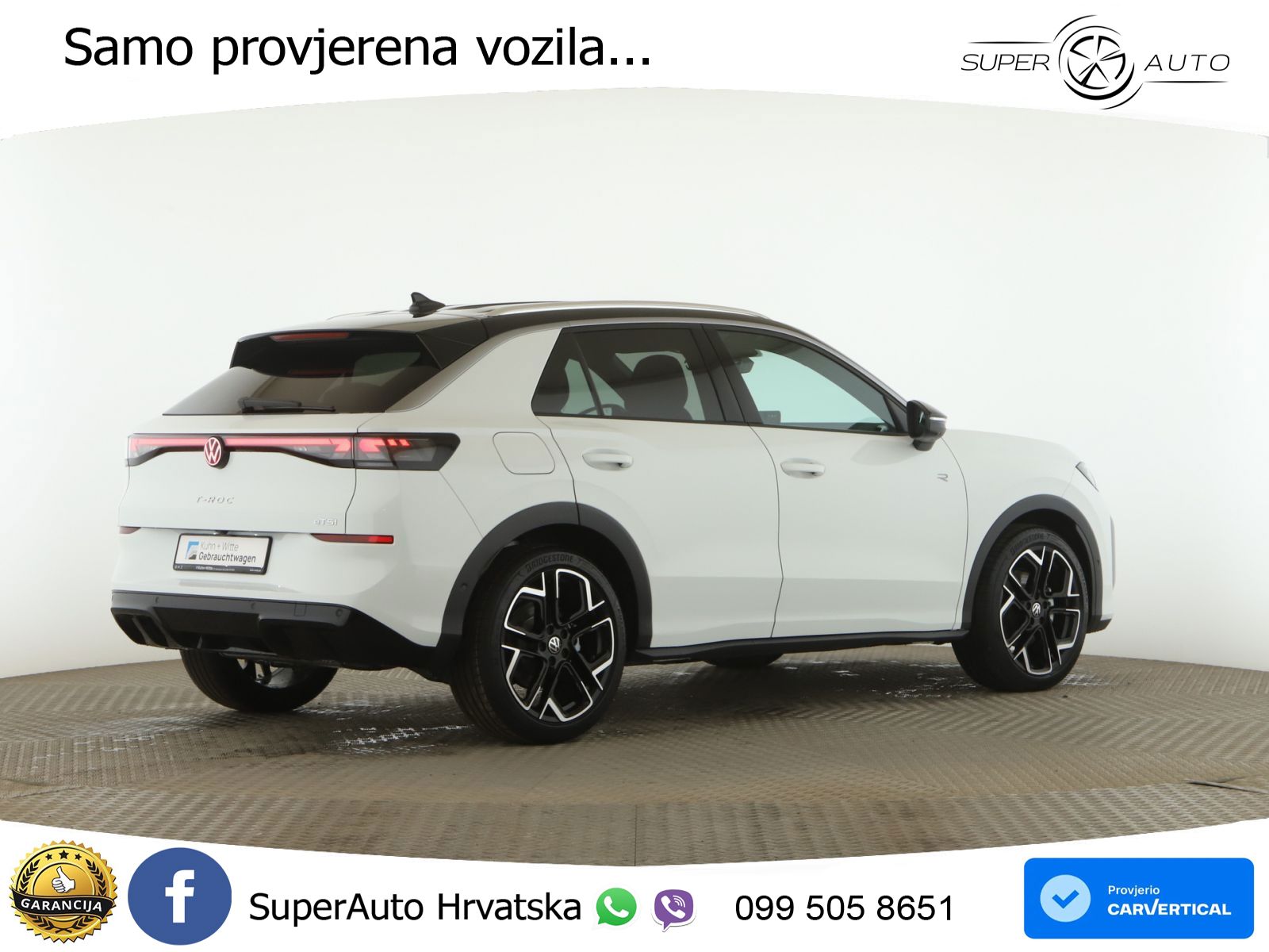 Volkswagen T-Roc 1.5 eTSI (150 KS)  DSG R-Line MATRIX+GR SJED+KAM