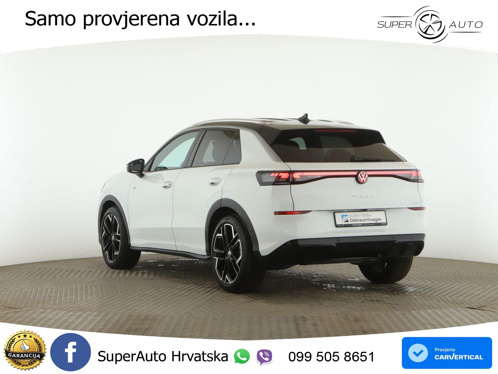 Volkswagen T-Roc 1.5 eTSI (150 KS)  DSG R-Line MATRIX+GR SJED+KAM