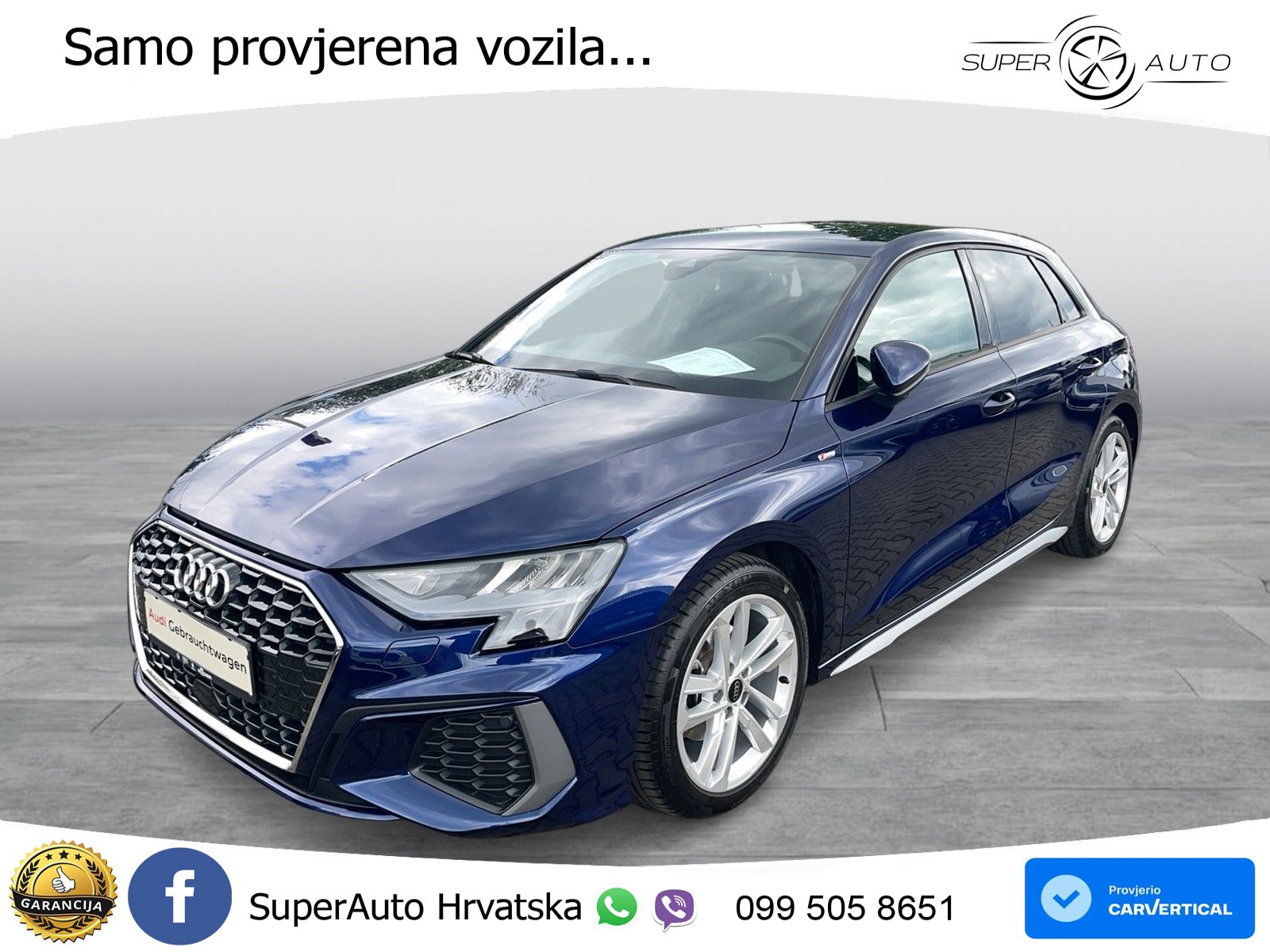 Audi A3 35 TFSI (150 KS) S line