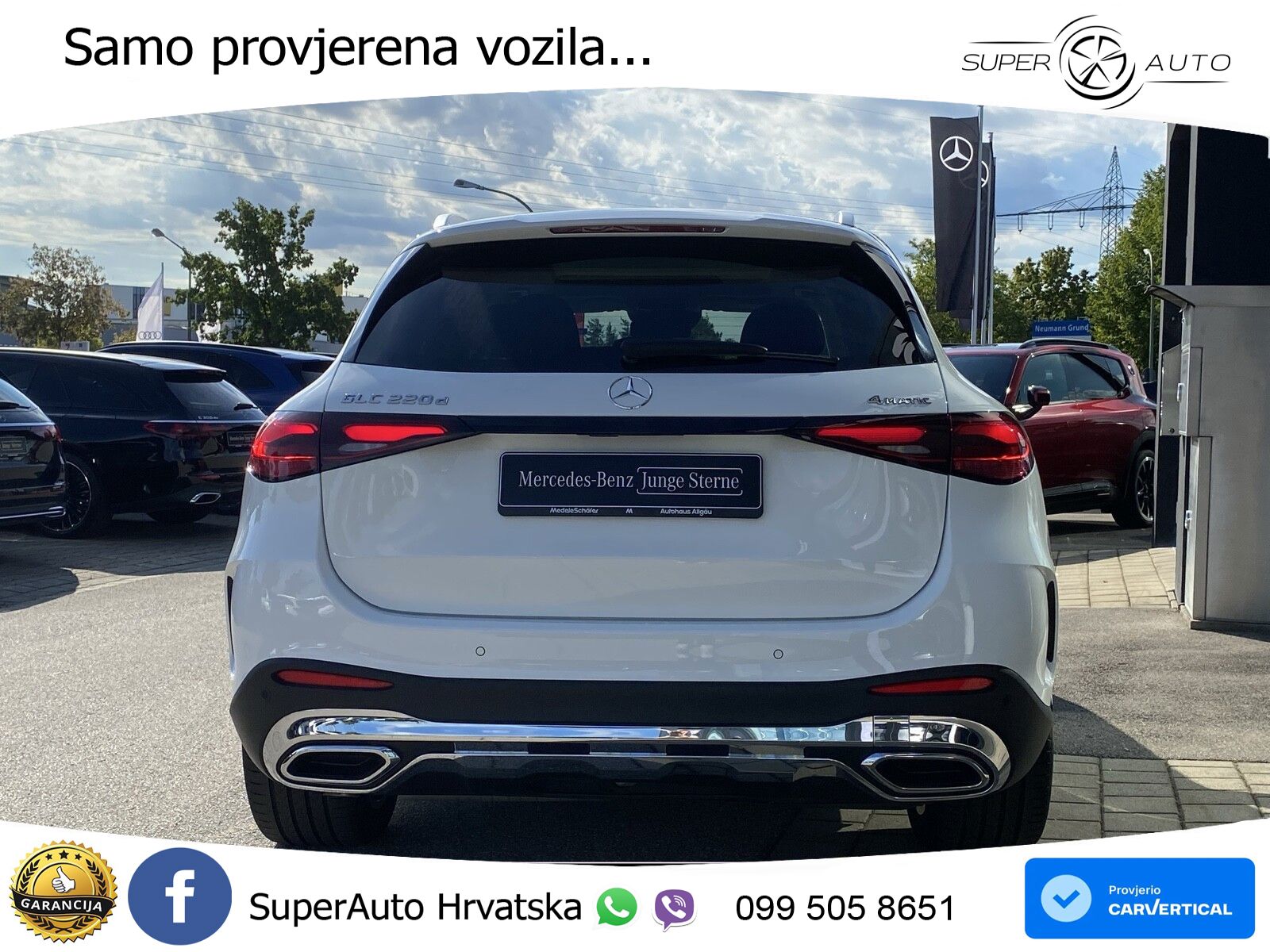 Mercedes GLC 220d (197 KS) 4MATIC 9G-TRONIC AMG ACC+GR SJED+360+PANO