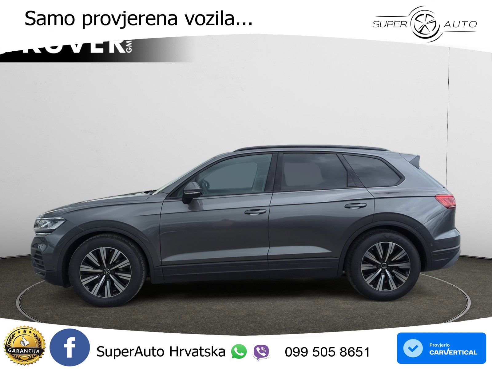 Volkswagen Touareg 3.0 V6 TDI (286 KS) 4MOTION Tiptronic ZRAČNI+ACC+GR SJED+KAM+PANO