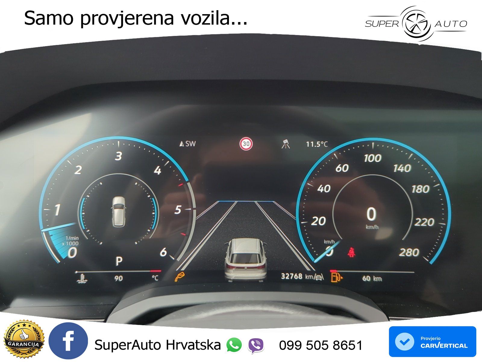 Volkswagen Touareg 3.0 V6 TDI (286 KS) 4MOTION Tiptronic ZRAČNI+ACC+GR SJED+KAM+PANO