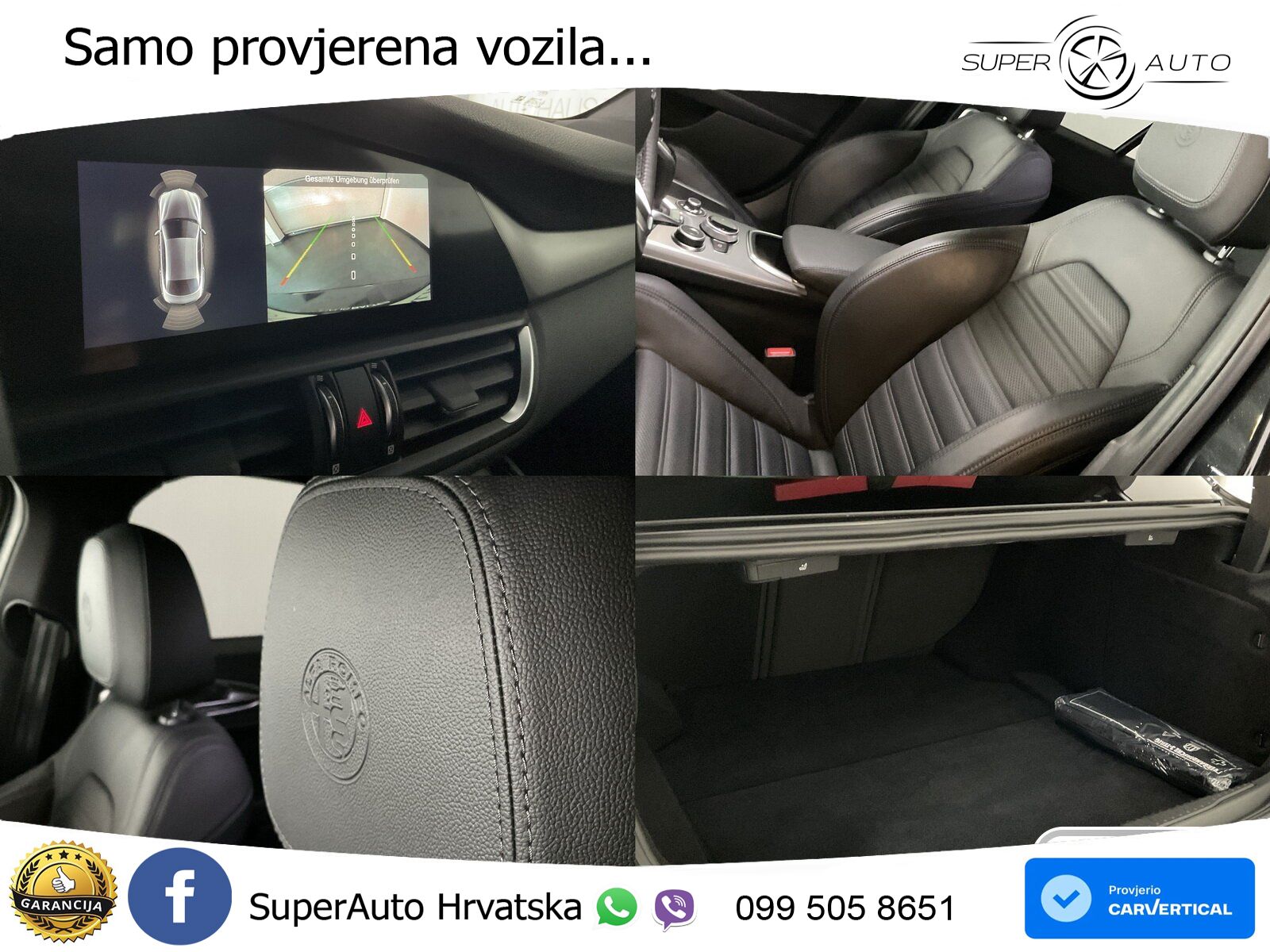 Alfa Romeo Giulia 2.0 Turbo (280 KS) Q4 Automatic LED+GR SJED+ACC