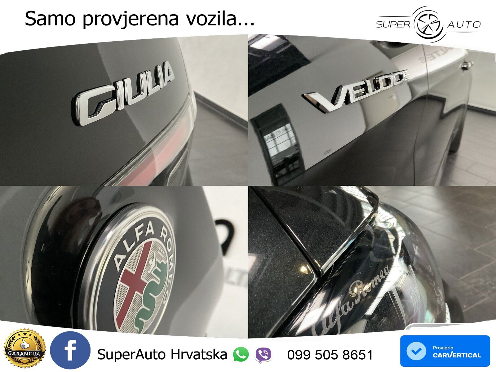 Alfa Romeo Giulia 2.0 Turbo (280 KS) Q4 Automatic LED+GR SJED+ACC
