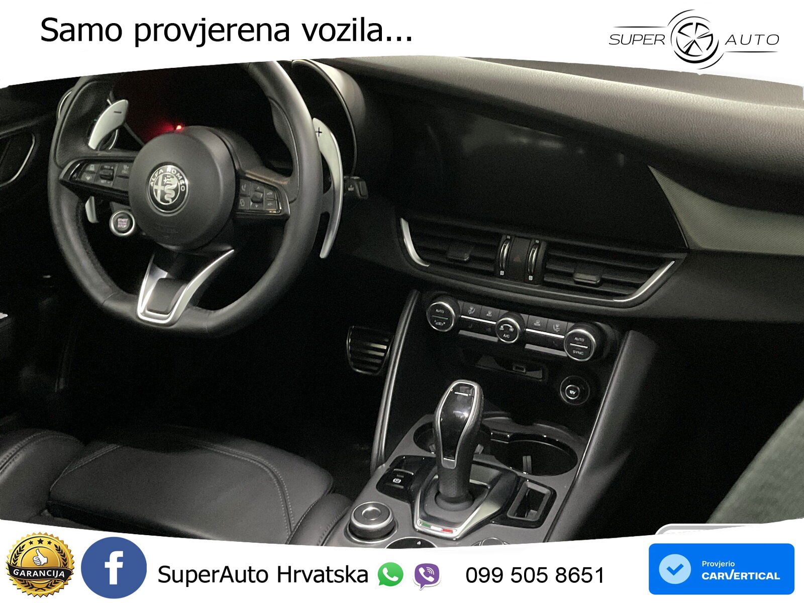 Alfa Romeo Giulia 2.0 Turbo (280 KS) Q4 Automatic LED+GR SJED+ACC