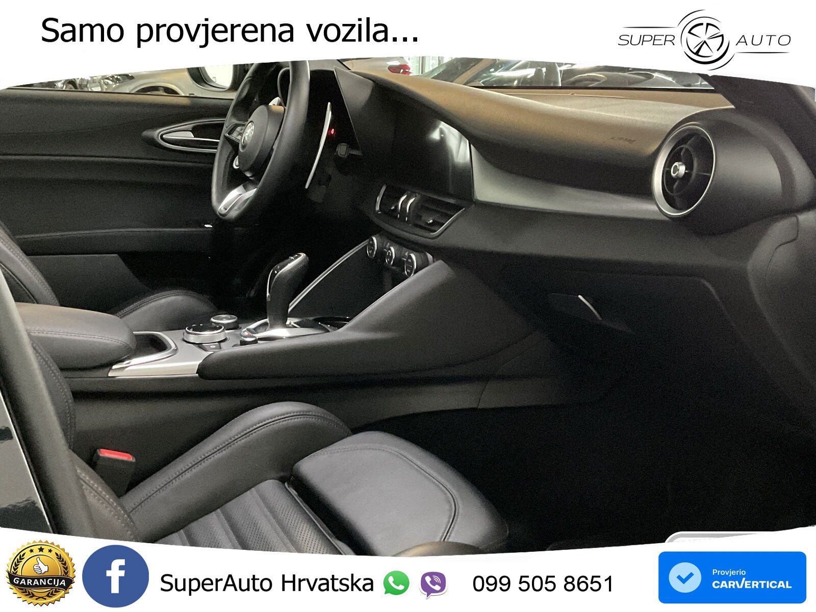 Alfa Romeo Giulia 2.0 Turbo (280 KS) Q4 Automatic LED+GR SJED+ACC