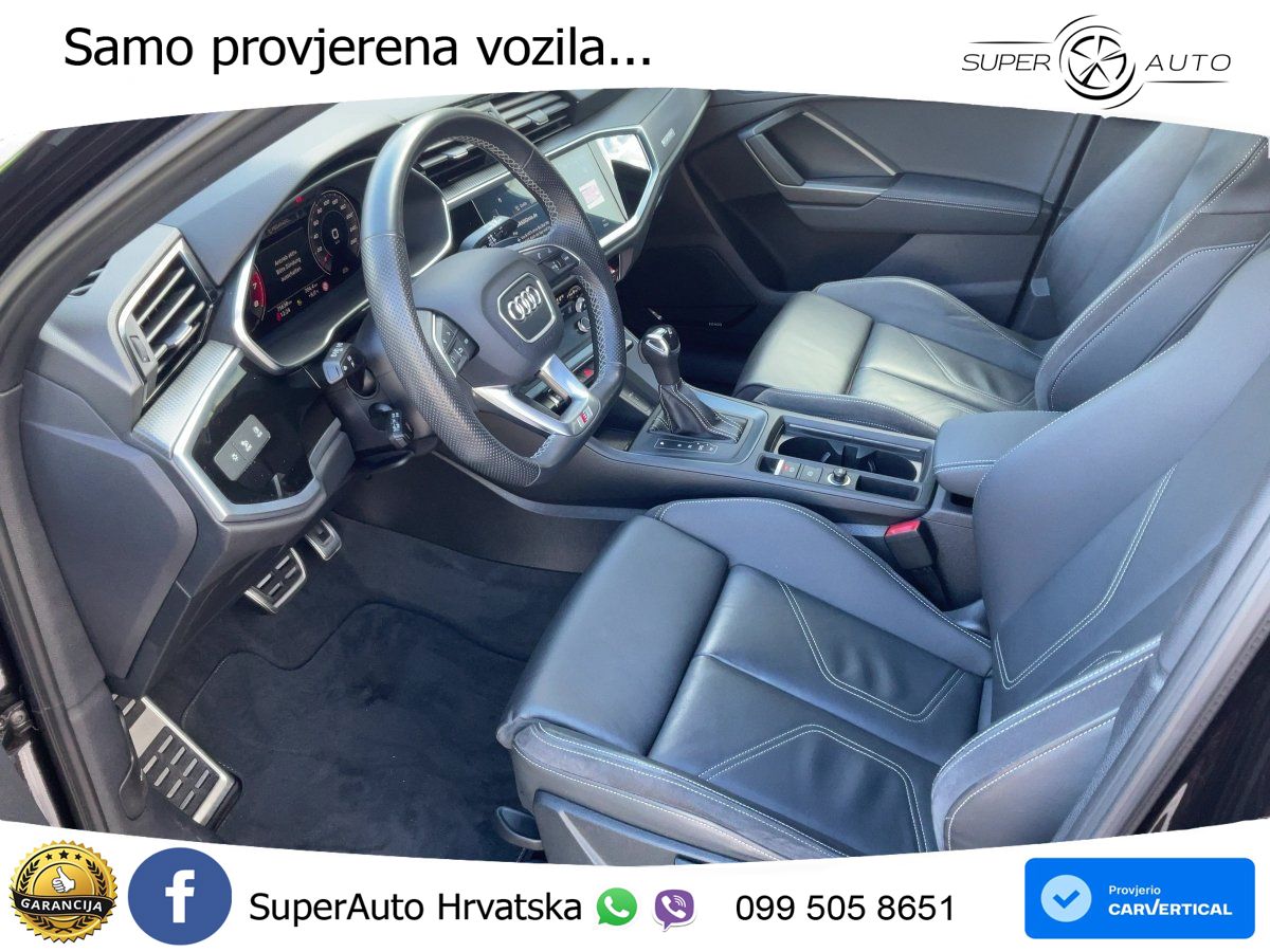 Audi Q3 Sportback 45 TFSI (245 KS) quattro S tronic S line