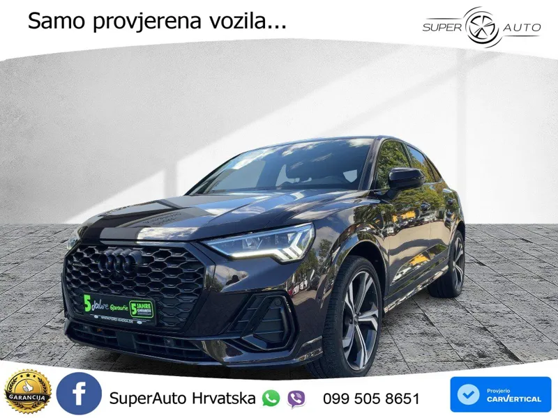 Audi Q3 Sportback 45 TFSI (245 KS) quattro S tronic S line