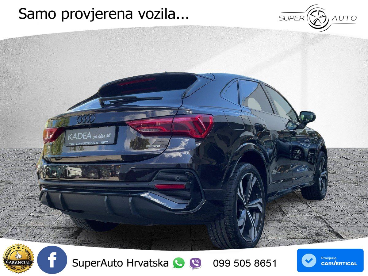 Audi Q3 Sportback 45 TFSI (245 KS) quattro S tronic S line