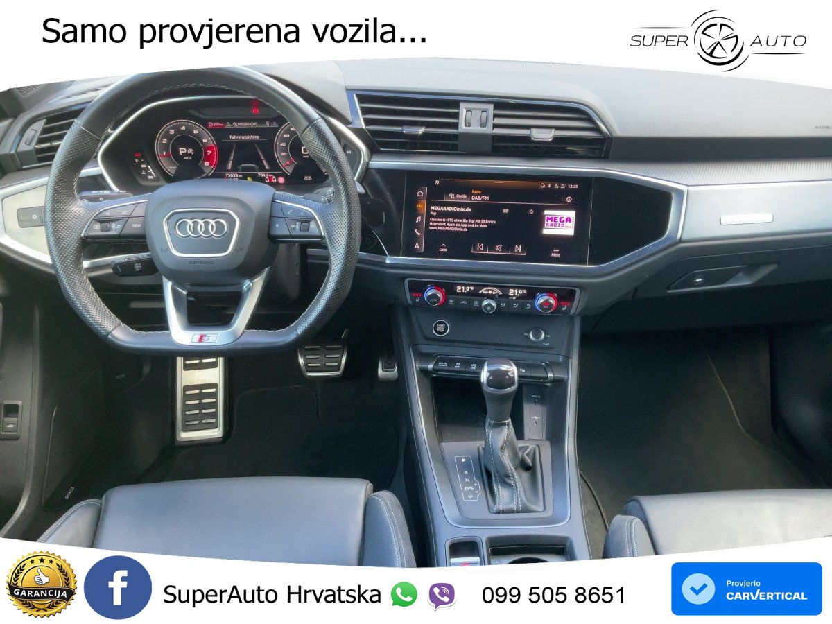 Audi Q3 Sportback 45 TFSI (245 KS) quattro S tronic S line
