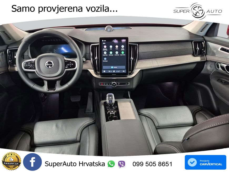 Volvo XC90 2.0 B5 AWD Automatic ZRAČNI+ACC+GR SJED+KAM+PANO