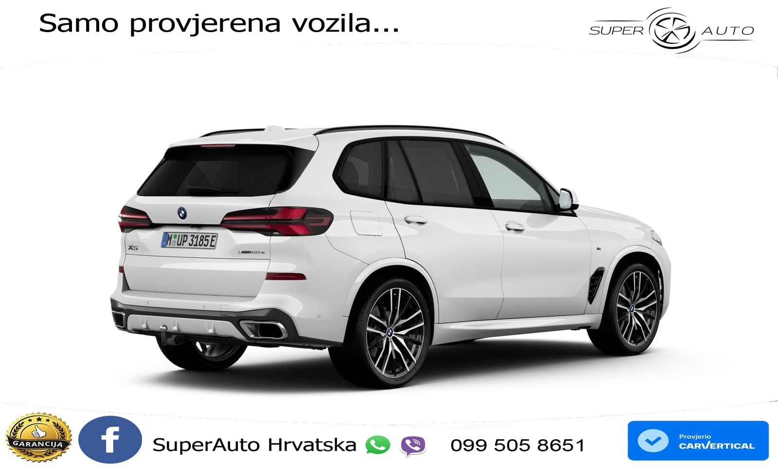 BMW X5 50e (489 KS) xDrive Steptronic M Sport LED+GR SJED+ACC