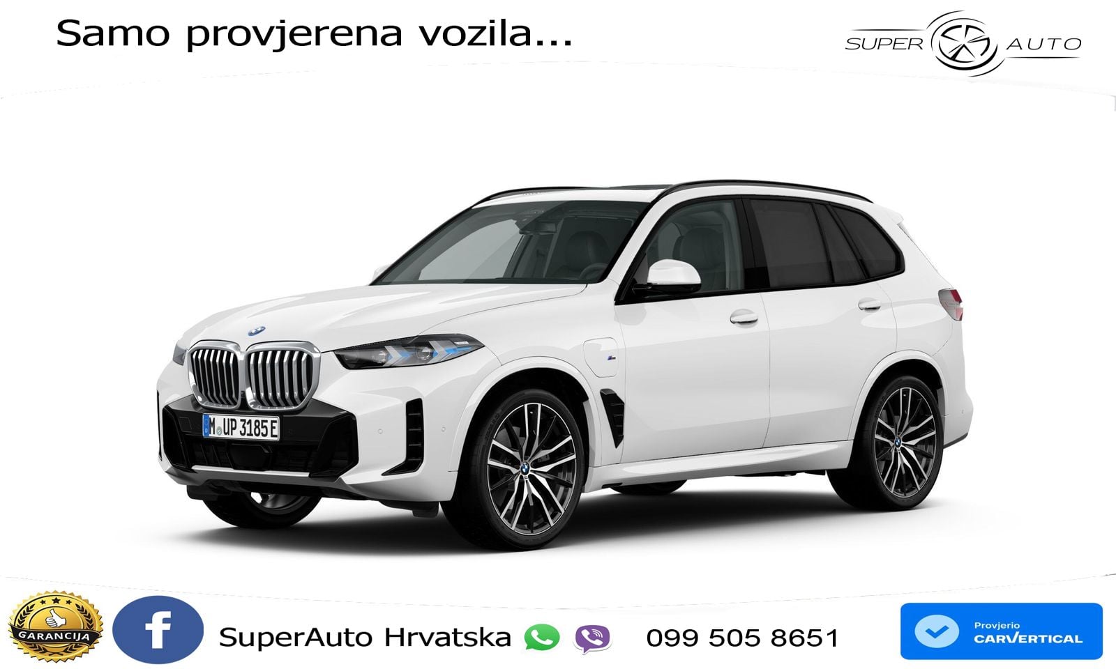 BMW X5 50e (489 KS) xDrive Steptronic M Sport LED+GR SJED+ACC