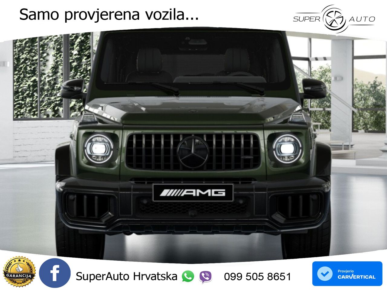 Mercedes AMG G 63 Long V8 (585 KS) 4MATIC 9G-TRONIC AMG SPEEDSHIFT TCT