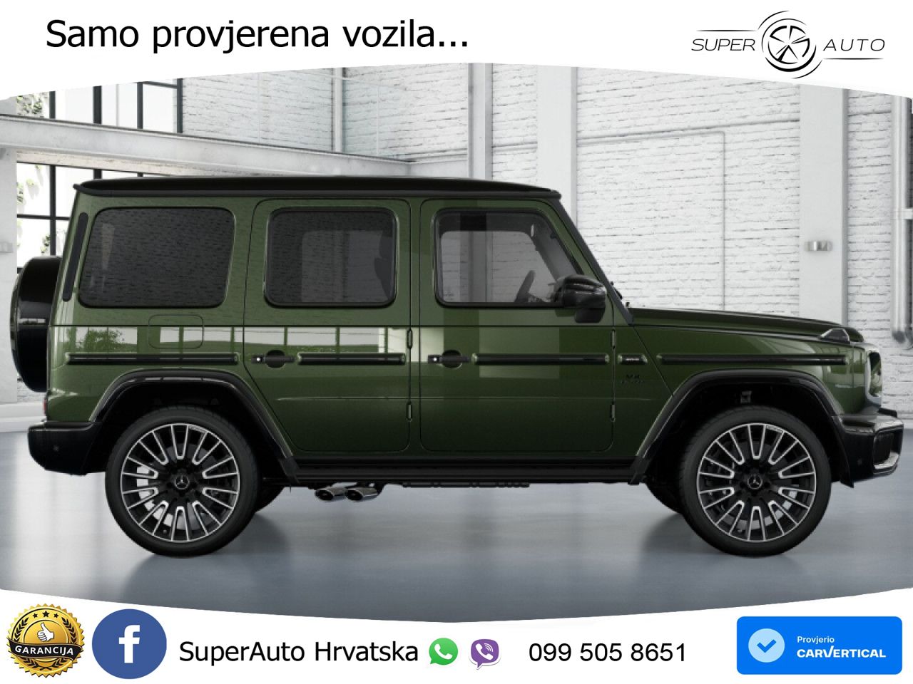 Mercedes AMG G 63 Long V8 (585 KS) 4MATIC 9G-TRONIC AMG SPEEDSHIFT TCT