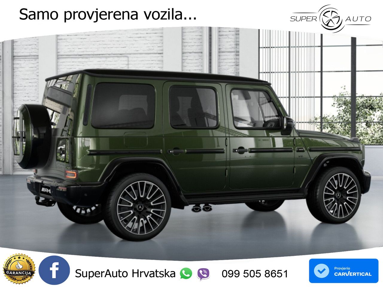 Mercedes AMG G 63 Long V8 (585 KS) 4MATIC 9G-TRONIC AMG SPEEDSHIFT TCT