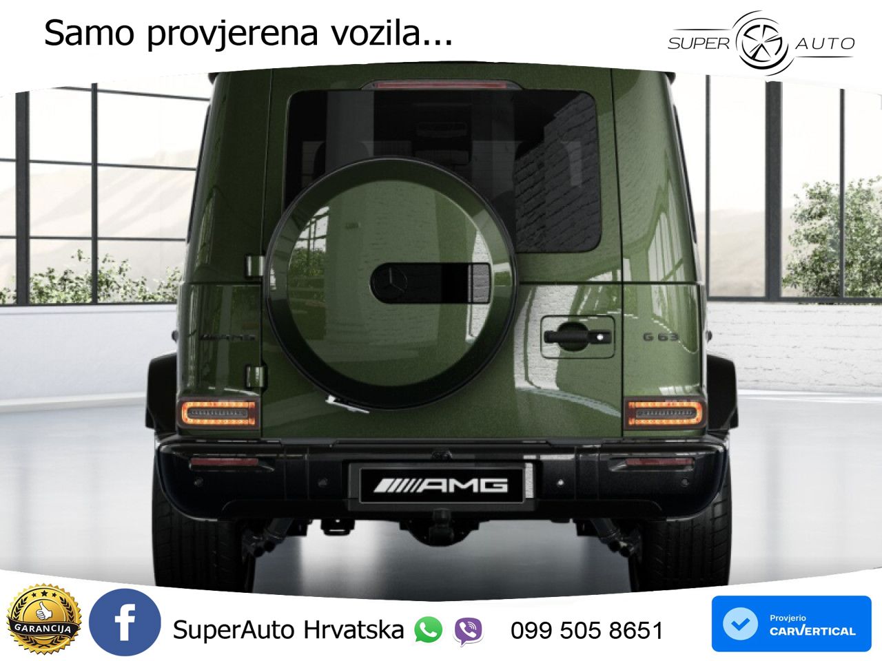 Mercedes AMG G 63 Long V8 (585 KS) 4MATIC 9G-TRONIC AMG SPEEDSHIFT TCT