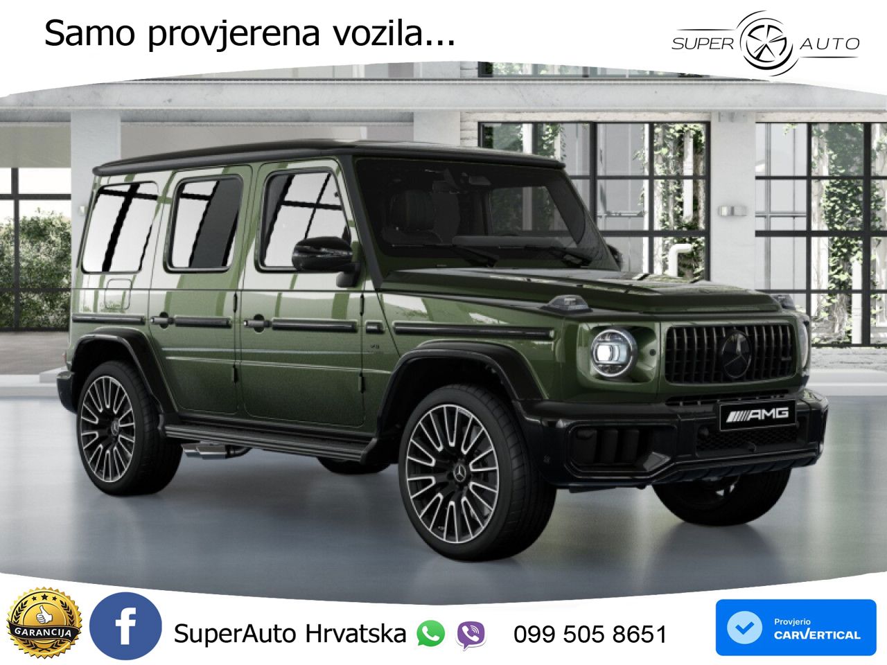 Mercedes AMG G 63 Long V8 (585 KS) 4MATIC 9G-TRONIC AMG SPEEDSHIFT TCT