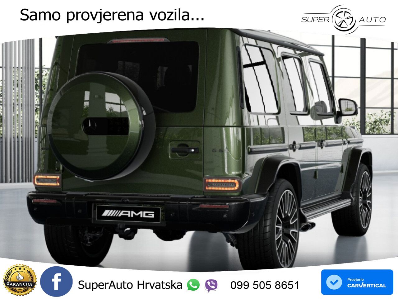 Mercedes AMG G 63 Long V8 (585 KS) 4MATIC 9G-TRONIC AMG SPEEDSHIFT TCT