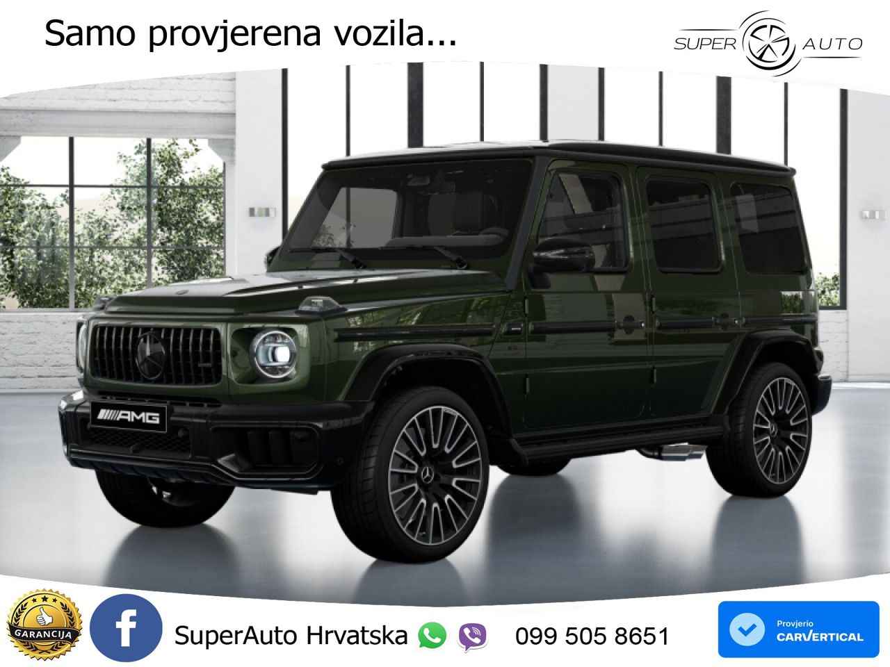 Mercedes AMG G 63 Long V8 (585 KS) 4MATIC 9G-TRONIC AMG SPEEDSHIFT TCT