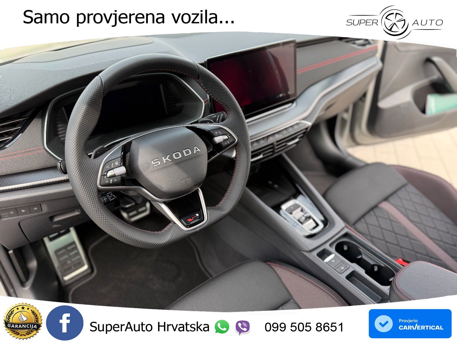 Škoda Octavia Combi RS 2.0 TSI (265 KS) DSG MATRIX+GR SJED+KAM